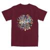 Sdp Band Музыка Певец 2024 Тур Футболка Мужская Немецкий Y2K Хлопковые Футболки Летние С Круглым Вырезом Харадзюку Футболка Повседневная Больших Размеров Топы