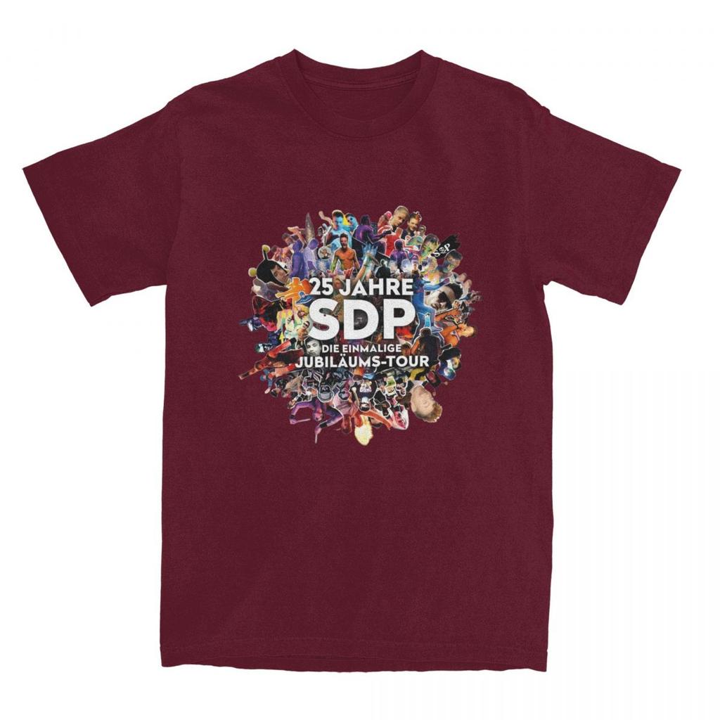 Sdp Band Музыка Певец 2024 Тур Футболка Мужская Немецкий Y2K Хлопковые Футболки Летние С Круглым Вырезом Харадзюку Футболка Повседневная Больших Размеров Топы