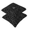 Math Lessons 2 Pcs Square Pillowcase Pillow Cover Cushion Decor Comfort Throw Pillow For Home Bedroom