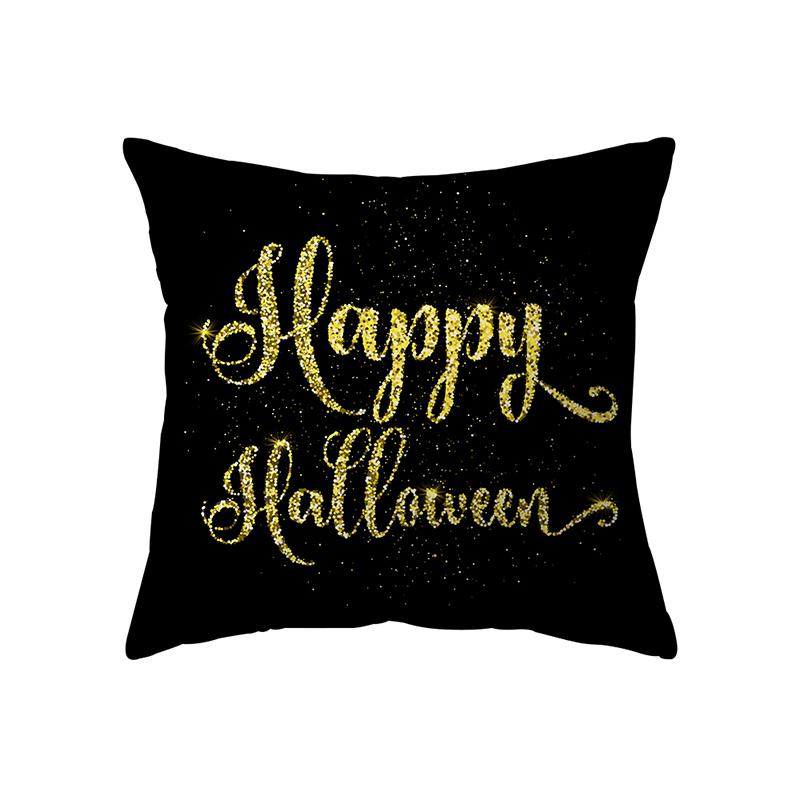 Тыквенный алфавит на тему Хэллоуина Подушка Чехол для дивана Подушка для праздника Подарок Украшение для вечеринки Домашний декор