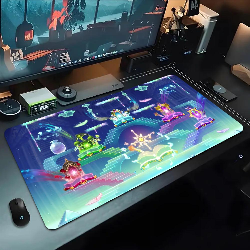 Коврик для мыши MapleStory 500x1000 мм Большой игровой коврик для мыши Геймерский XL Резиновый Отаку Клавиатурный коврик Настольный коврик для ноутбука