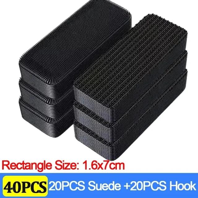 200/2 шт. двухсторонние наклейки для фиксации ковров, автомобильные ковровые покрытия, фиксирующие заплатки, листы для крепления, коврики для дивана, противоскользящая лента, наклейка