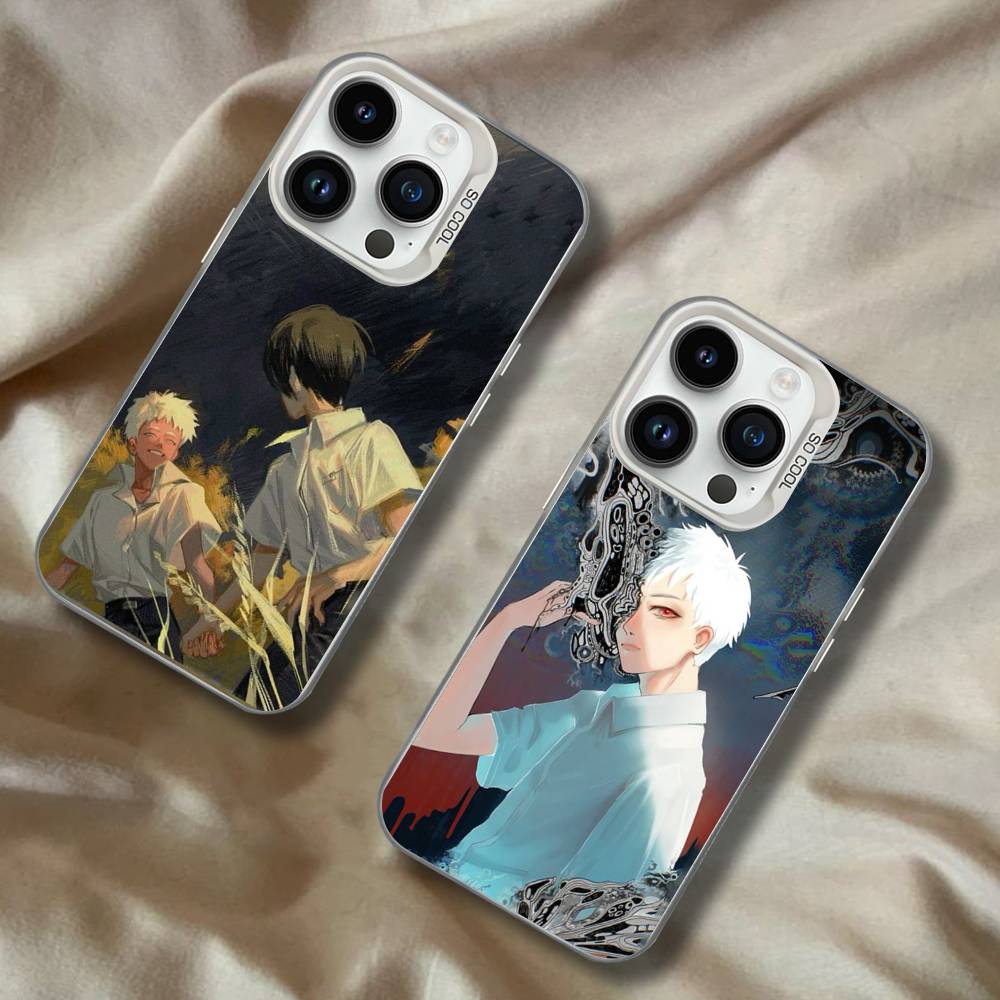 S-Summer H-Hikaru Умер Для iPhone 17,16,15,14,13,12,11,Mini,Pro,E,SE4,XS,MAX Белый Матовый Чехол-Конфета