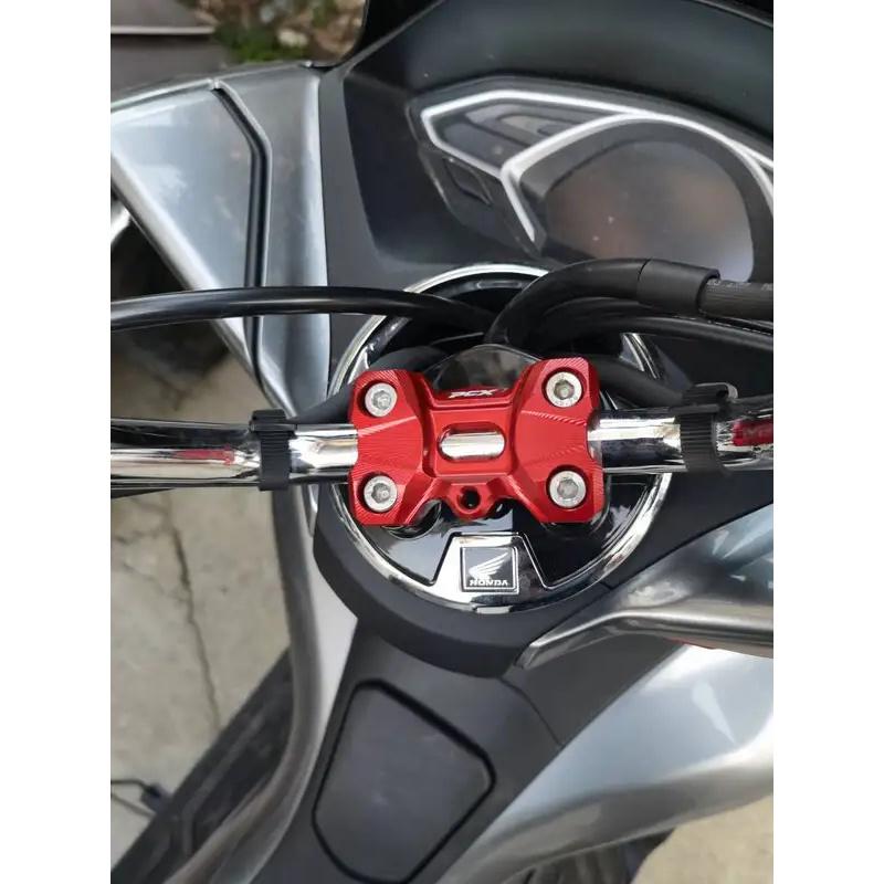 Chekis Motorcycle Accessories Are Suitable for Honda Pcx125 Pcx160 Pcx150 Modified Handlebar Pressure Code Cover Faucet