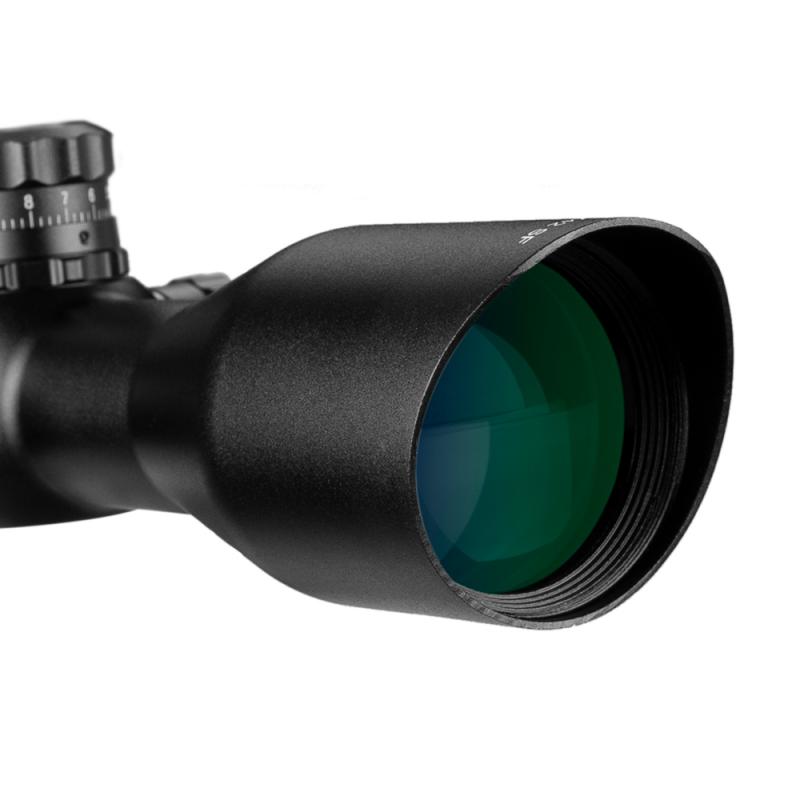 FIRE WOLF 4,5-14X42 охотничий прицел со скошенной кромкой, двойной крест, красный и зеленый фокус, тактический оптический прицел для охоты