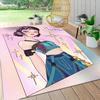 Custom Name Starlit Fashion Journey Carpet Rug Customizable Soft Washable Anti-Slip Home Living Room Sofa Mats Personalized Rug. 0909120