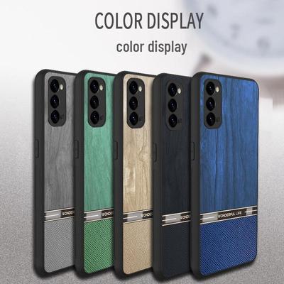 Защитный чехол для телефона Oppo Reno 12 с мелкими отверстиями, цвет дерева