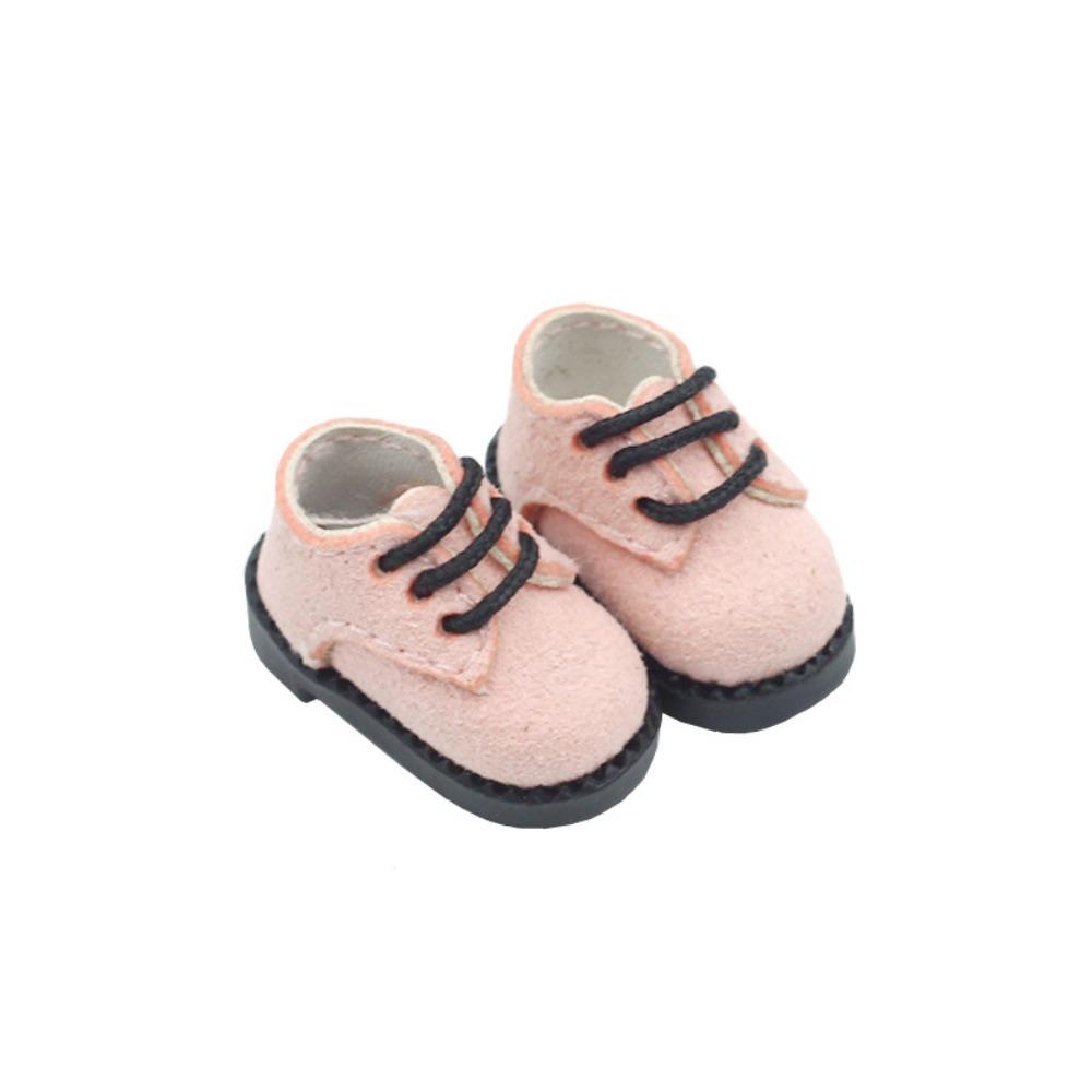 1Pair PU Leather 1/12 Bjd Doll Shoes Shoes Doll BJD Doll PU Shoes Doll PU Leather Shoes  ob11 Doll