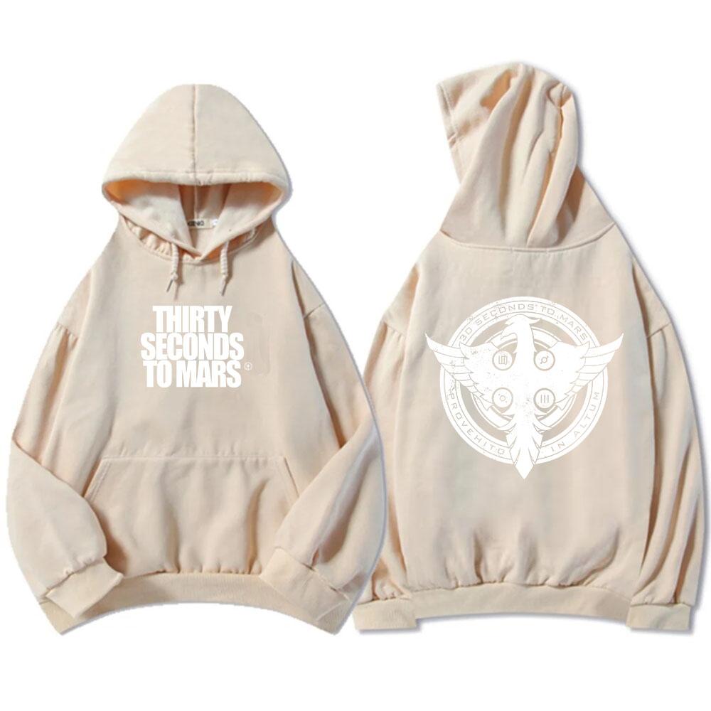 Толстовки Thirty Seconds To Mars с длинным рукавом, модные худи с капюшоном, повседневные, в стиле рок, унисекс, уличная одежда, мужские