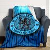 1Pc Lion'S Pride Symbol Blanket For Couch Bed Plush Cozy Fuzzy Blanket Super Soft Warm Blankets For Fall And Winter 0918229
