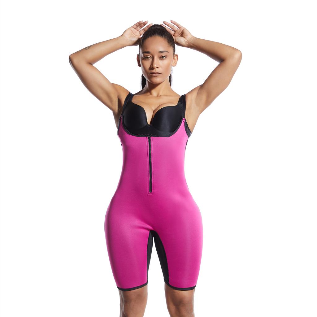 Костюм для пота в сауне, неопреновый формирователь пота, женский корсет для похудения и сжигания жира, формирователь тела для похудения