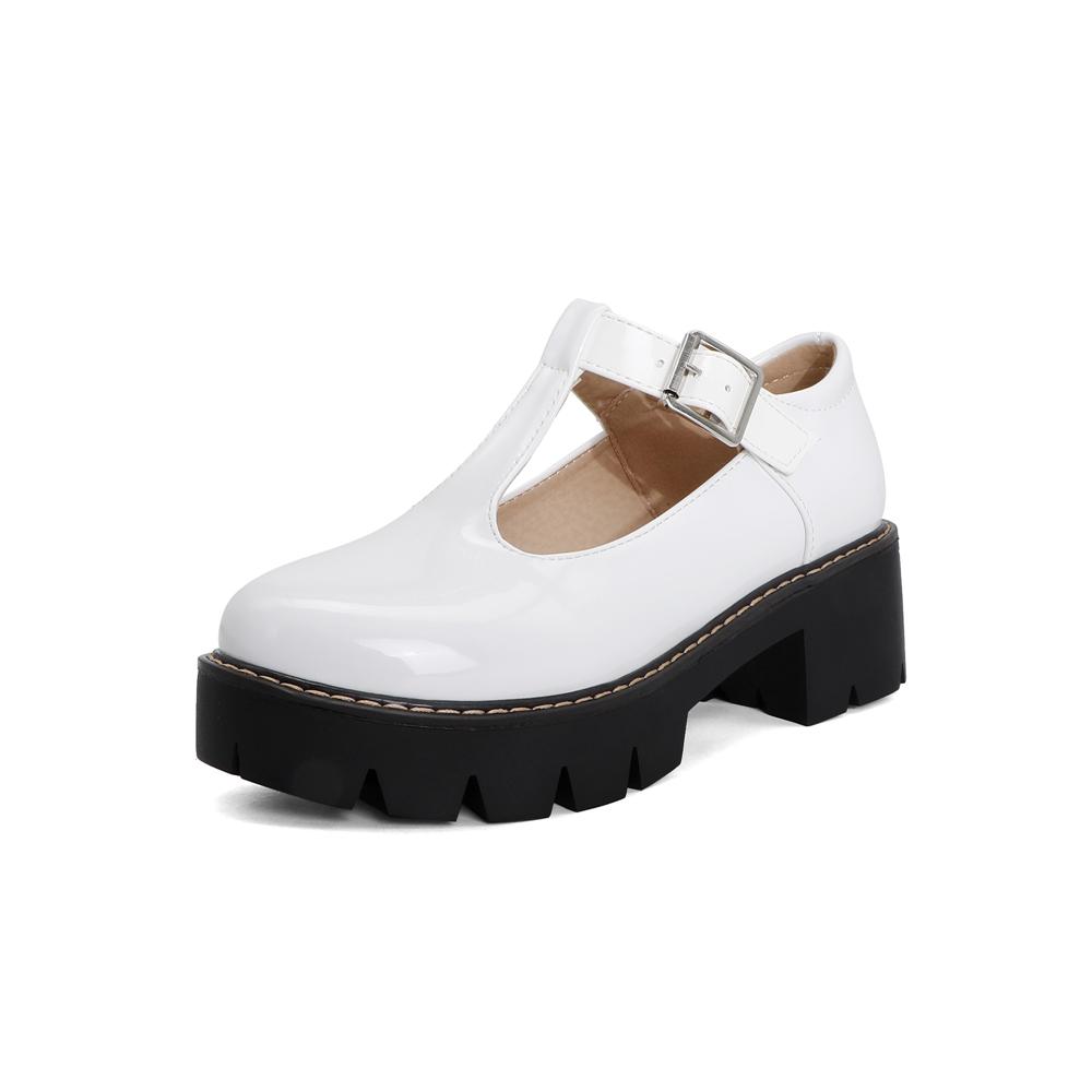 Мода 2025 Женская обувь Японский стиль Обувь Лолиты Женская Винтажная Мягкая Сестра Девушки Высокий каблук Обувь на платформе Студентка колледжа Мэри Джейн