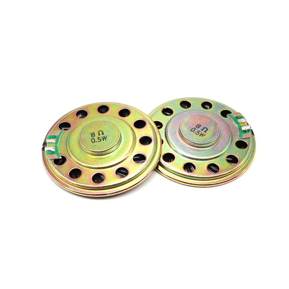 5 шт. 0,5 Вт 8 Ом Громкоговоритель 50 мм 5 см Диаметр 50×7,5 мм Рупорный динамик Толщина 7,5 мм Громкоговоритель для дверного звонка, домофона