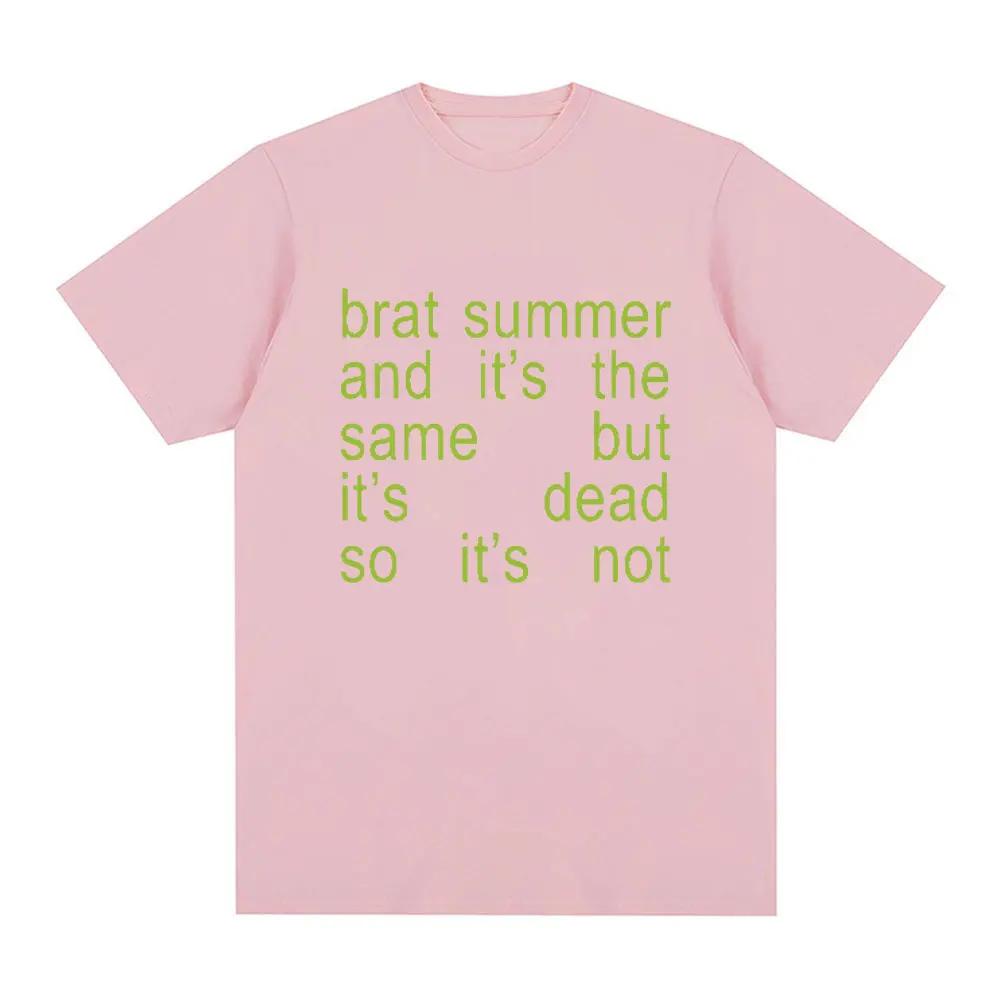 Charli Xcx Brat Summer and Its Same Album Tshirt Womens Fashion Harajuku Tshirt Casual Comfortable Extra Large Tshirt