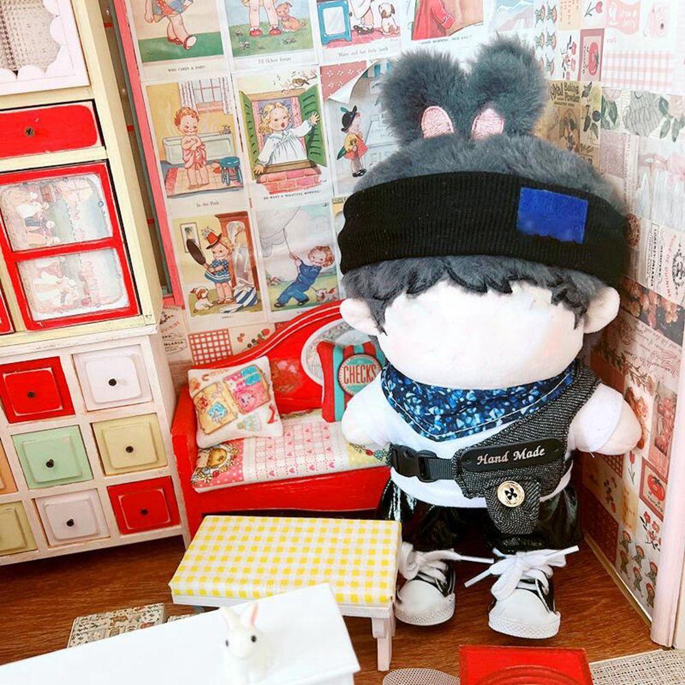 Комбинезоны для кукол-идолов, плюшевая кукольная одежда, кукольная куртка, аксессуары для кукольного наряда, 20 см, кукольный комбинезон