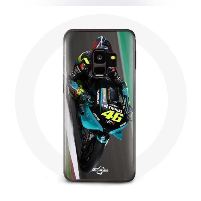 Coque - Valentino Rossi - Samsung Galaxy S9 Plus - Souple - Noir - Protection
