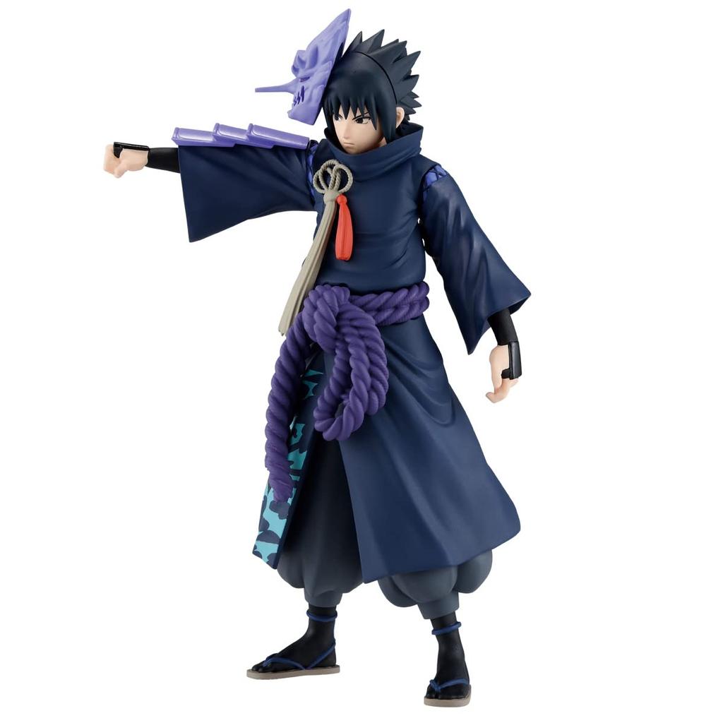 BANPRESTO Наруто Ураганные Хроники Учиха Саске Фигурка Аниме 20-я годовщина (Костюм для ТВ)