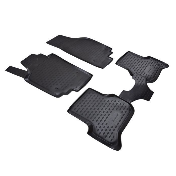 J&J AUTOMOTIVE | Tapis De Sol En Caoutchouc 3D Exclusive Pour Seat Altea 2004-2015