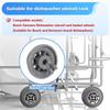 Dishwasher Lower Bottom Basket Wheels For Bosch For Neff For Siemens Dishwasher Spare Parts Lower Rollers Dishwasher Wheels