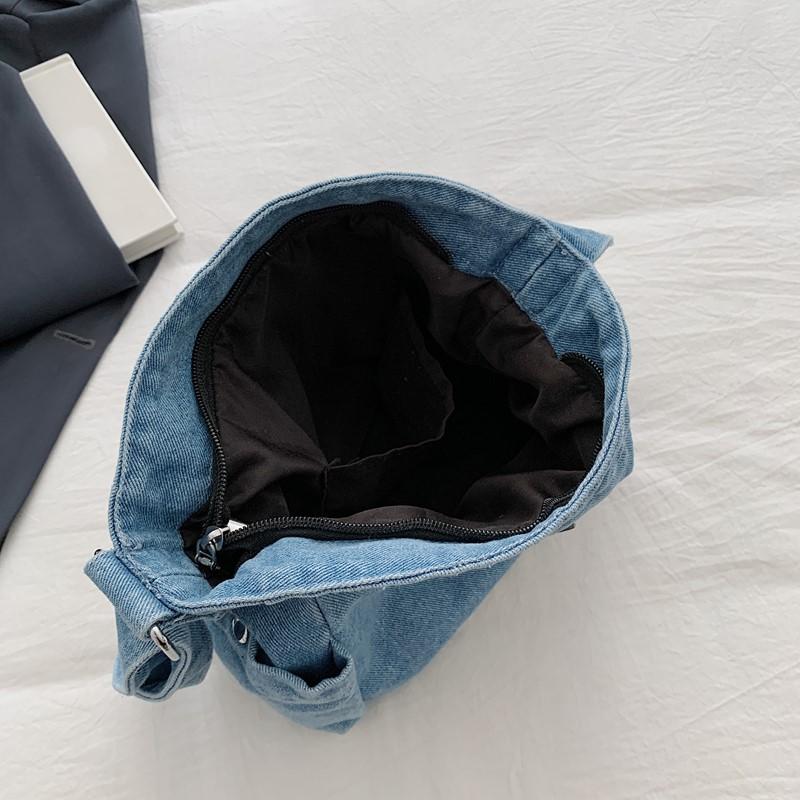 Джинсовая сумка Женская на плечо Кроссбоди Сумка для поездок Маленькая квадратная сумка