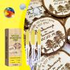 Pyrography Marker Pen Wood Pyrography Pen Burning Effect Pen Wood Marker Art Marker Pyrography Pen Pen 1.5ml