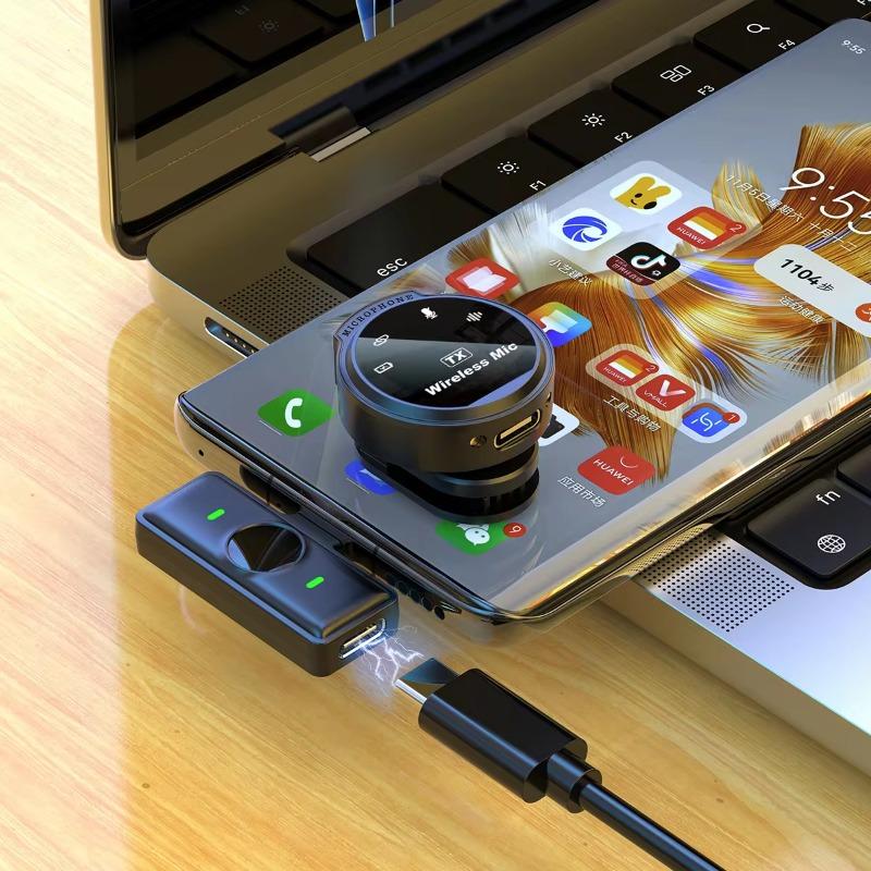 2,4 ГГц J6 двойной микрофон Sem Fio Para Celular Micro Sans Fil Lapel мини-петличный микрофон беспроводной микрофон для мобильного сотового телефона