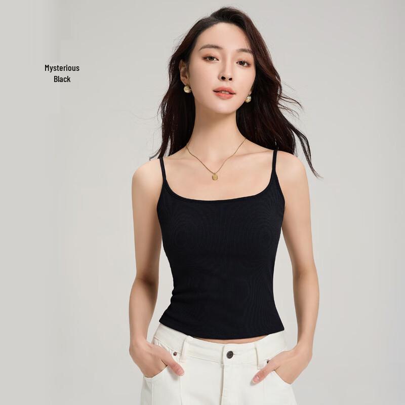 LCsanyp Women's Slim-Fit Camisole with Built-in Bra