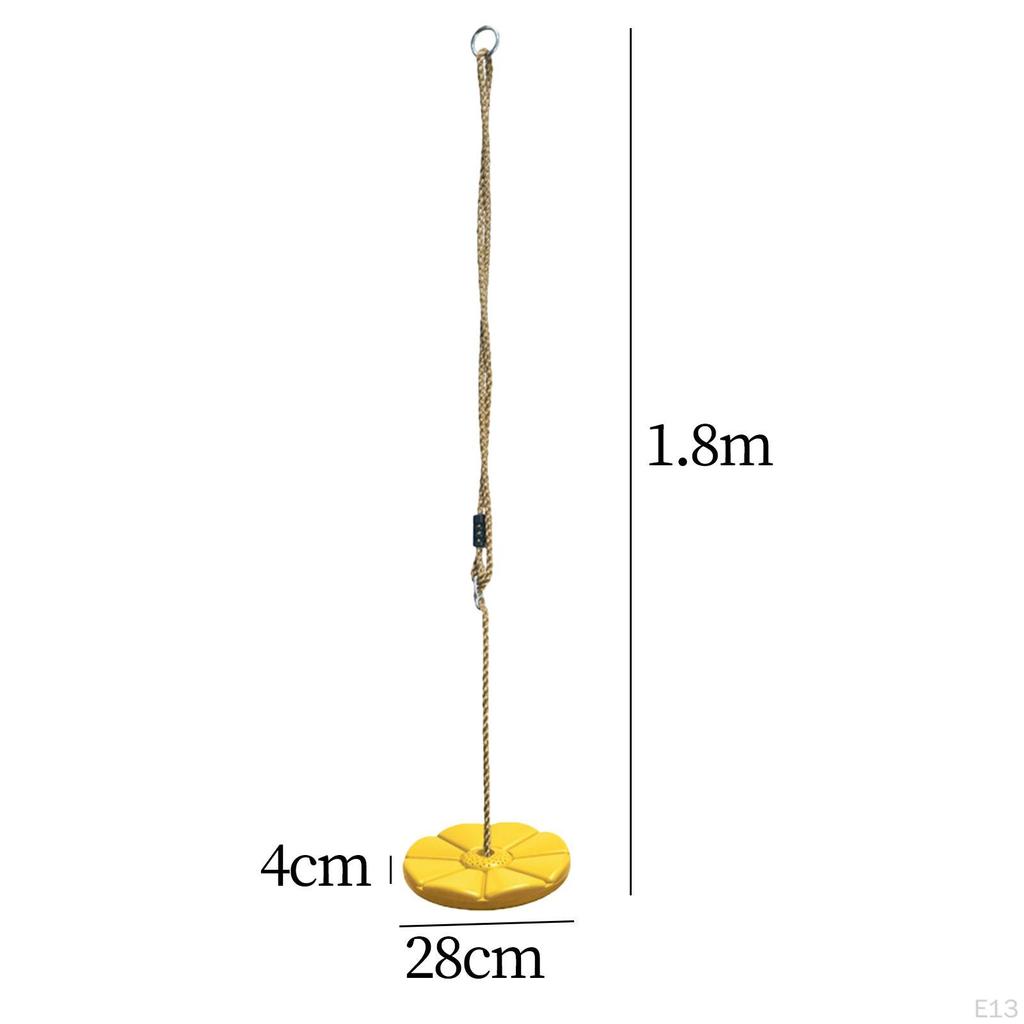 Disc Swing Set Durable Climbing Rope Tree for Outside Courtyard Garden