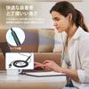 USB-проводные наушники для с для веб-пульта и совместимые с с ПК/ноутбуком для хранения, микрофон, длина 2,3 м, внутриканальные, для удаленной работы,