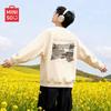 MINISO Мужской модный свитшот с круглым вырезом