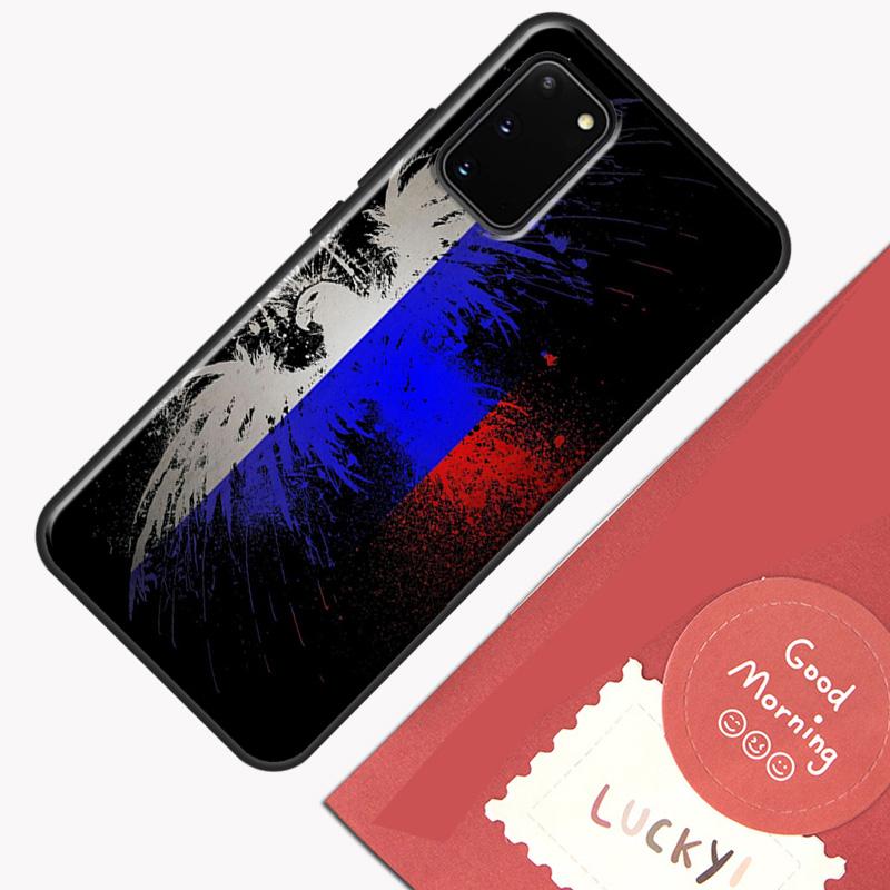 Чехол для телефона с флагом России для Samsung Galaxy S26 S25 Ultra S20 S21 S22 S23 S24 S10 Plus S25 FE Защитный корпус