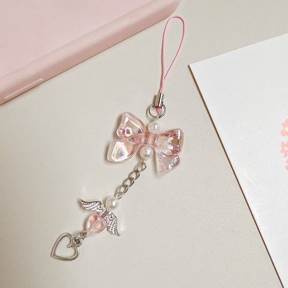 Прозрачный женский мобильный телефон цепочка анти-падение брелок милый телефон подвесной шнурок