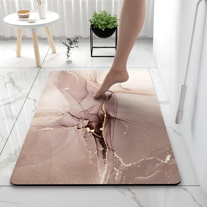 Dirt-Resistant Non-Slip Diatom Mud Bathroom Floor Mat
