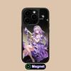 HSR Castorice Матовая поверхность Magsafe Чехол для мобильного телефона для iPhone 17 16 15 14 13 12 11 Air Pro Max Plus Цветная крышка