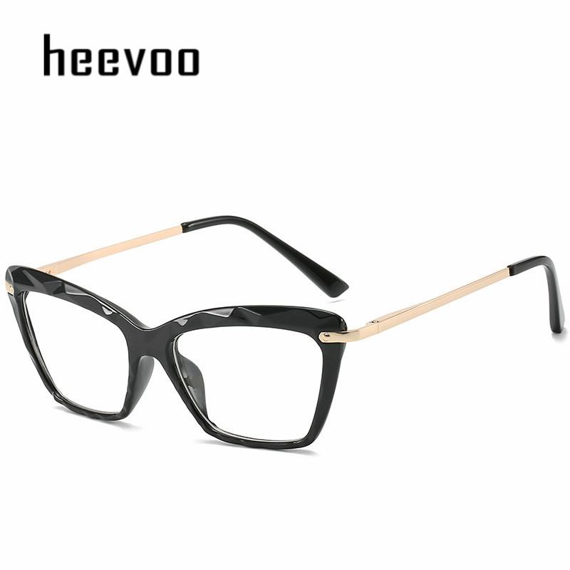 New Sexy Cat Eye Glasses Women Transparent Eyewear Brand Designer Vintage Clear Eyeglasses Optical Frame