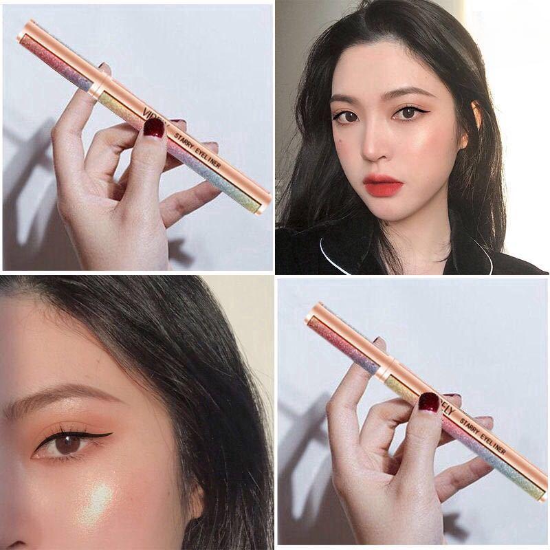 Подводка для глаз Star Eyeliner Жидкая бесцветная подводка для начинающих, ультратонкая головка, быстросохнущая, стойкая, водонепроницаемая и устойчивая к поту косметика для студентов, косметические товары