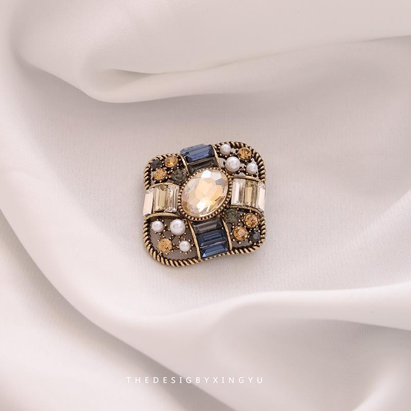 Элегантная брошь в виде золотого жемчужного колоса: Универсальный, Высококлассный Аксессуар для Женщин