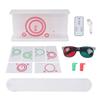 Red Green Stereo Test Vectograms Image Fusion LED Light Low Vision Test Chart with Glasses