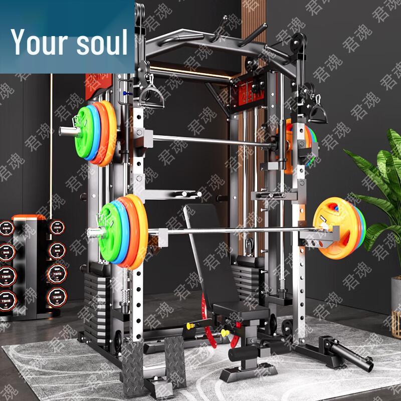 Junhun Smith Machine Integrated Gantry and Fitness Equipment