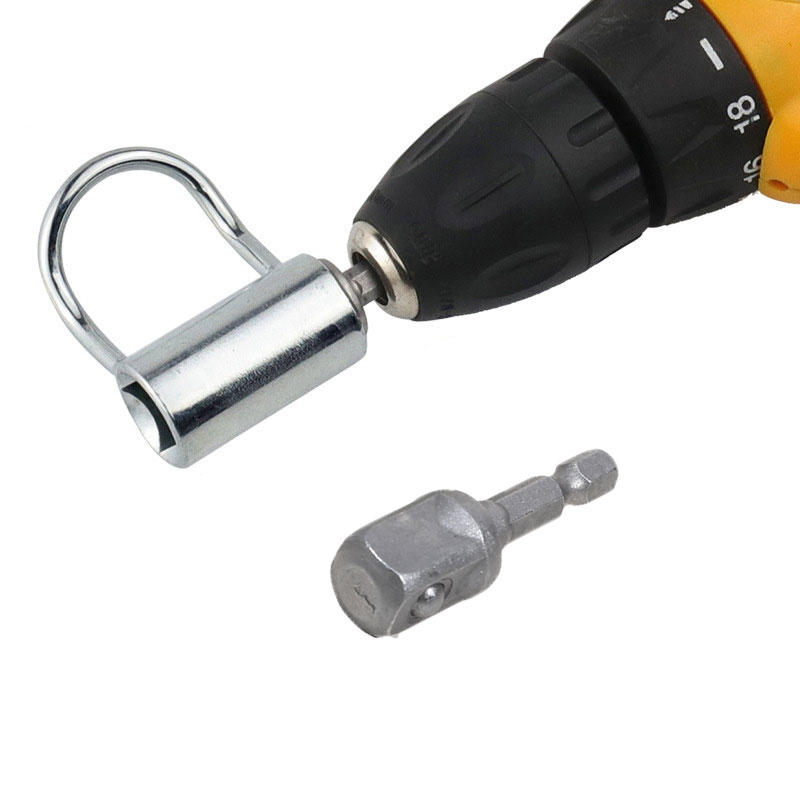 Металлический угловой клапан Маленький гаечный ключ Универсальный ручной инструмент Компактная нескользящая рукоятка для сантехнических работ Установка труб Обслуживание дома ванной комнаты кухни