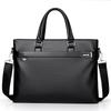 Large Capacity Business Handbag Men's Briefcase Soft Leather Men's Bag Shoulder Bag Crossbody Computer Bag Cool Bag