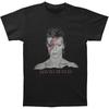 Футболка David Bowie Aladdin Sane X-Large Черная Унисекс