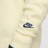 Nike Пари Сен-Жермен Серия Tech Pack Футбольный Пуловер V-образный Вырез Длинный Рукав Вязаный Топ Мужские Топы Снежно-Белый FQ7801-744