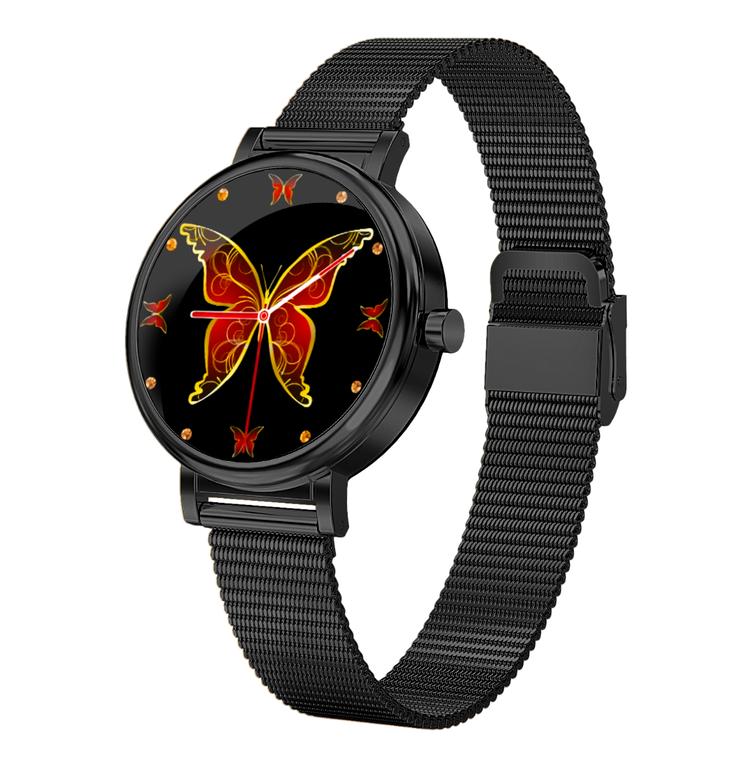 Smartwatch Damski Rubicon Rnbe64 - Ciśnieniomierz, Pulsoksymetr (Sr013D)