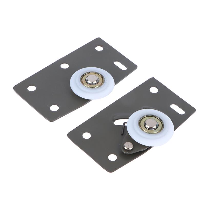 1 комплект колес для двери шкафа бесшумный шкив подвижные ролики для двери детали мебели