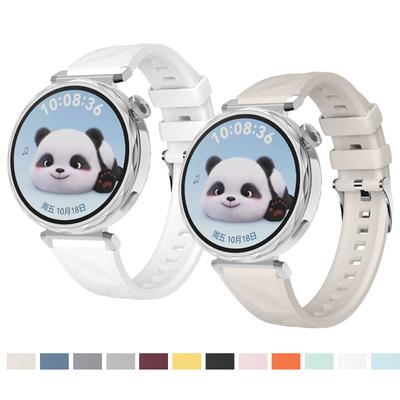 18 мм ремешок для часов Huawei Watch GT5 Pro 42 мм, мягкий легкий быстросъемный резиновый браслет для часов GT5 41 мм