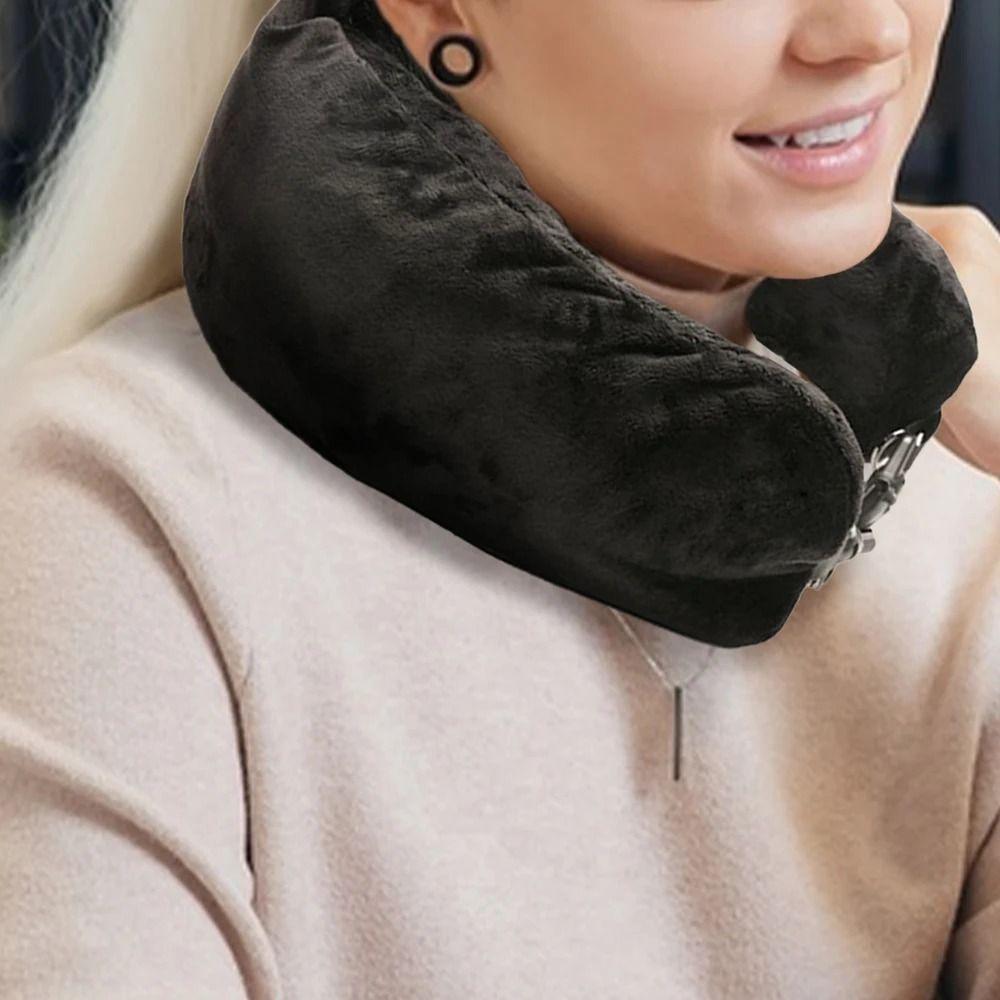 Дополнительная набивная подушка для багажа, подушка для путешествий, регулируемая подушка U-образной формы для шеи, офисная
