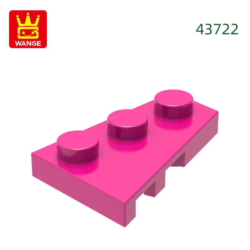 158 шт./лот 43723 2x3 Правый клин-пластина Строительные кубики Аксессуары MOC Совместимо с Фигурирующими кубиками Детские игрушки Идея для подарка Коробка