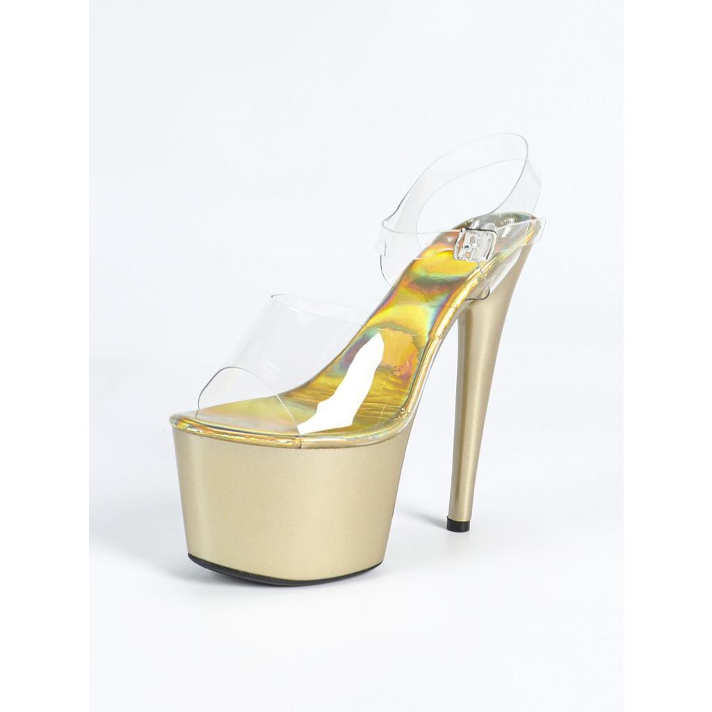 Модельные туфли на очень высоком каблуке 17 см на шпильке, водонепроницаемые, туфли для стола, туфли актрисы со стразами, свадебные туфли, тапочки