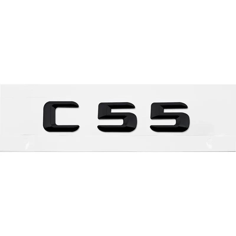 3D Car Tail Letter Stickers Badge for Mercedes Benz C Class C32 C36 C43 C55 C63 C180 C200 C220 C230 Auto Rear Trunk Emblem ZC2